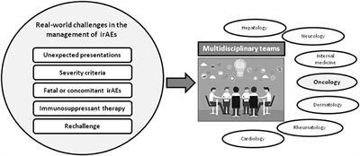 Editorial: Multidisciplinary management of cancer patients with immune-related adverse events from checkpoint inhibitors